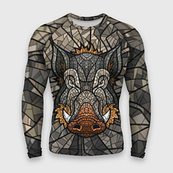 Мужской рашгард Mosaic Pig
