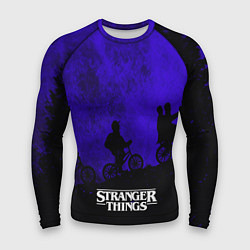 Рашгард мужской Stranger Things: Moon Biker, цвет: 3D-принт