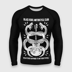 Рашгард мужской Black Rebel, цвет: 3D-принт