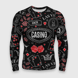 Рашгард мужской Casino, цвет: 3D-принт