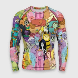 Рашгард мужской Adventure time, цвет: 3D-принт