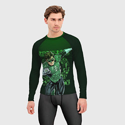 Рашгард мужской Green Lantern, цвет: 3D-принт — фото 2