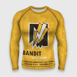 Рашгард мужской Bandit R6s, цвет: 3D-принт