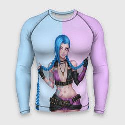 Мужской рашгард League of Legends Jinx