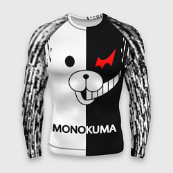 Рашгард мужской MONOKUMA, цвет: 3D-принт