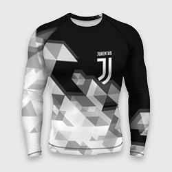 Рашгард мужской JUVENTUS, цвет: 3D-принт