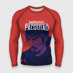 Рашгард мужской Manny Pacquiao, цвет: 3D-принт