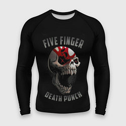 Рашгард мужской Five Finger Death Punch, цвет: 3D-принт