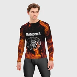 Рашгард мужской Ramones, цвет: 3D-принт — фото 2