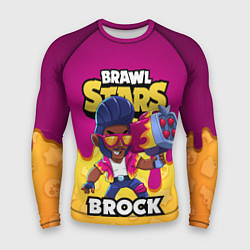 Мужской рашгард BRAWL STARS BROCK