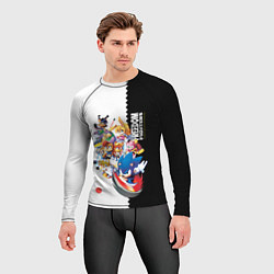 Рашгард мужской СОНИК, цвет: 3D-принт — фото 2