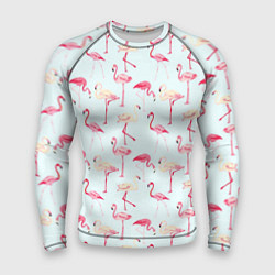Рашгард мужской Фламинго, цвет: 3D-принт