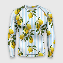 Рашгард мужской Лимоны, цвет: 3D-принт