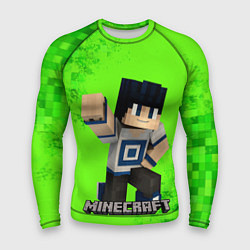 Рашгард мужской MINECRAFT, цвет: 3D-принт