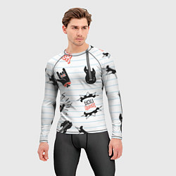 Рашгард мужской Ты рокер, цвет: 3D-принт — фото 2