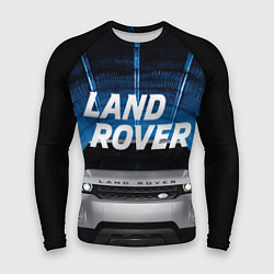 Рашгард мужской LAND ROVER, цвет: 3D-принт