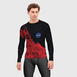 Рашгард мужской NASA НАСА, цвет: 3D-принт — фото 2