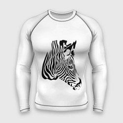 Рашгард мужской Zebra, цвет: 3D-принт