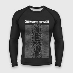 Рашгард мужской CrewMate Division, цвет: 3D-принт