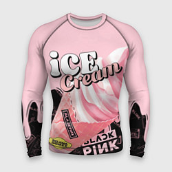 Рашгард мужской BLACKPINK ICE CREAM, цвет: 3D-принт