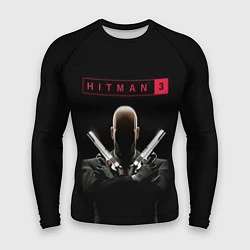 Рашгард мужской Hitman III, цвет: 3D-принт