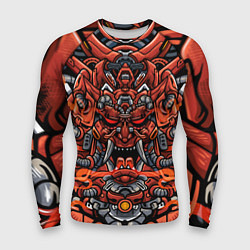 Рашгард мужской Cyber Samurai, цвет: 3D-принт
