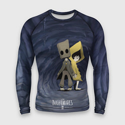 Рашгард мужской Little Nightmares 2, цвет: 3D-принт