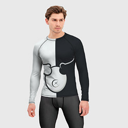 Рашгард мужской MONOKUMA МОНОКУМА, цвет: 3D-принт — фото 2
