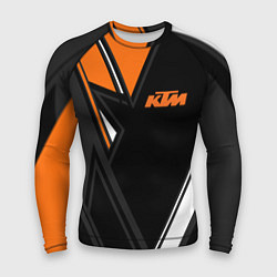 Рашгард мужской KTM КТМ, цвет: 3D-принт