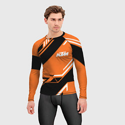 Рашгард мужской KTM КТМ SPORT, цвет: 3D-принт — фото 2