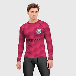 Рашгард мужской Manchester City Home Goalkeeper 202122, цвет: 3D-принт — фото 2