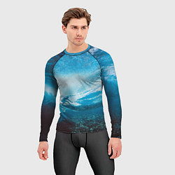Рашгард мужской Под водой, цвет: 3D-принт — фото 2
