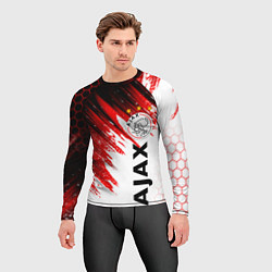 Рашгард мужской FC AJAX AMSTERDAM ФК АЯКС, цвет: 3D-принт — фото 2