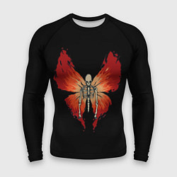 Рашгард мужской Butterfly Skeleton, цвет: 3D-принт