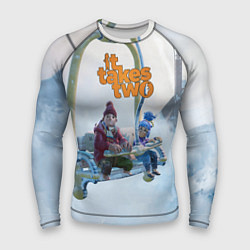 Рашгард мужской It Takes Two Коди и Мэй, цвет: 3D-принт