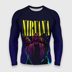 Рашгард мужской Nirvana Neon, цвет: 3D-принт