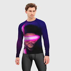 Рашгард мужской The Weeknd - Blinding Lights, цвет: 3D-принт — фото 2