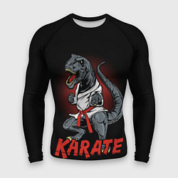 Рашгард мужской KARATE T-REX, цвет: 3D-принт