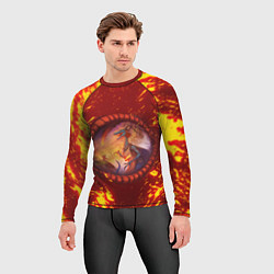 Рашгард мужской Дино Метеор Небесный молот Z, цвет: 3D-принт — фото 2