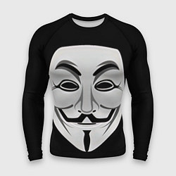 Рашгард мужской Guy Fawkes, цвет: 3D-принт