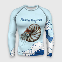 Рашгард мужской Nautilus Pompilius океан, цвет: 3D-принт