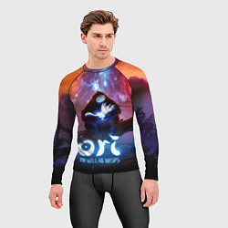 Рашгард мужской Ori and the Will of the Wisps, цвет: 3D-принт — фото 2