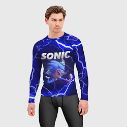 Рашгард мужской SONIC СОНИК Z, цвет: 3D-принт — фото 2