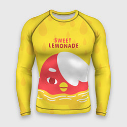 Рашгард мужской Sweet lemonade, цвет: 3D-принт