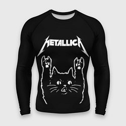 Рашгард мужской METALLICA МЕТАЛЛИКА, цвет: 3D-принт