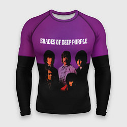 Рашгард мужской Shades of Deep Purple, цвет: 3D-принт