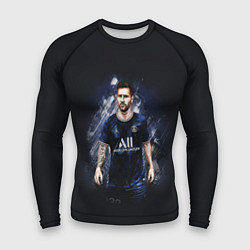 Рашгард мужской Lionel Messi Paris Saint-Germain, цвет: 3D-принт