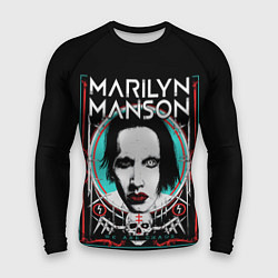 Мужской рашгард Marilyn Manson - We are chaos