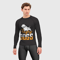 Рашгард мужской Злые Собаки, цвет: 3D-принт — фото 2