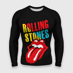Рашгард мужской Роллинг Стоунз Rolling Stones, цвет: 3D-принт